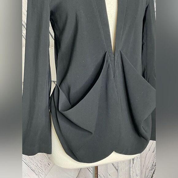 Vintage Spiegel Blazer Balloon Pockets Short in Back 4 - Picture 2 of 7